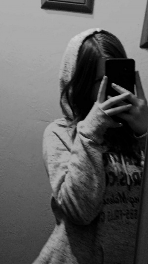 hand, selfie, monochrome