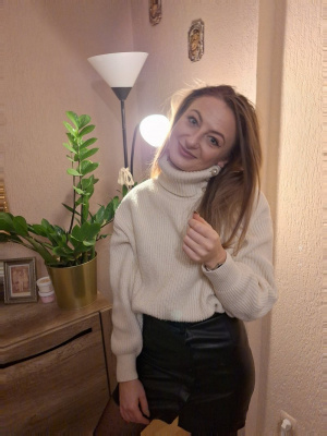 outerwear, smile