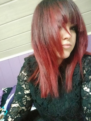 hair, selfie, cool, bangs