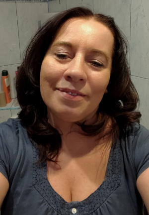 hair, smile