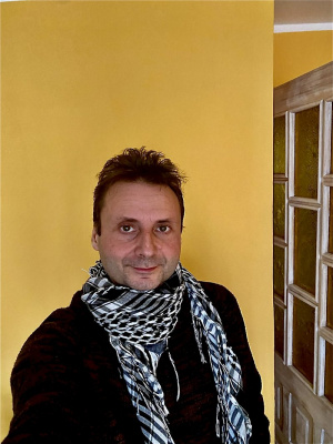 outerwear, scarf