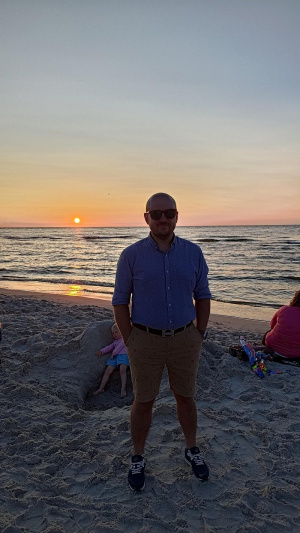 fun, sky, vacation, standing, event, beach, sunset