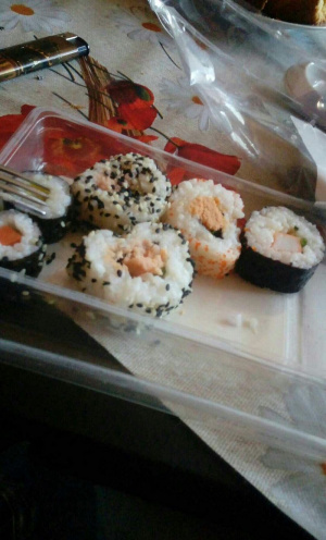 cuisine, food, sushi