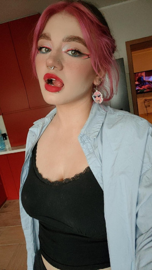 mouth, fun, cool, lipstick