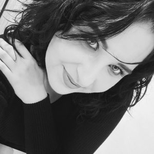 mouth, eyelash, hair, skin, hand, selfie, smile, ear, monochrome
