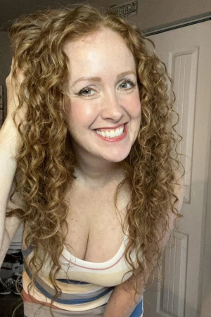 hair, smile