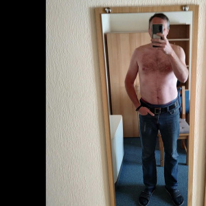 jeans, denim, muscle, standing, dude