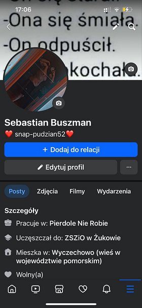 Najładniejsze zdjęcie użytkownika sebastianbuszman33 - 