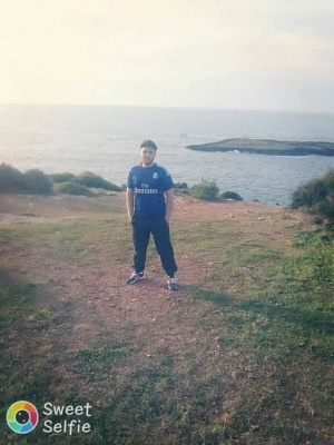 sky, standing, mountain
